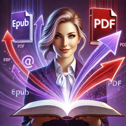 How to Convert EPUB into PDF, example