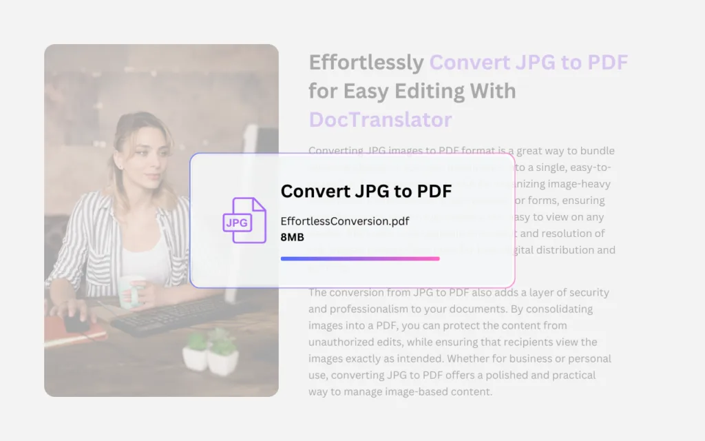 convert JPG to PDF logo