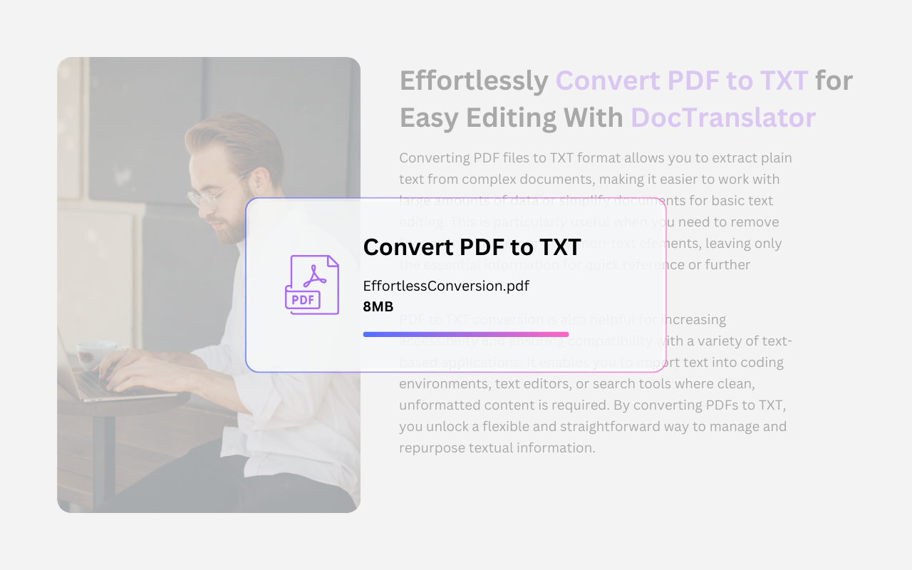 PDF to TXT converter logo