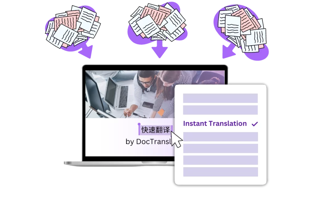 Example of Translate English To German