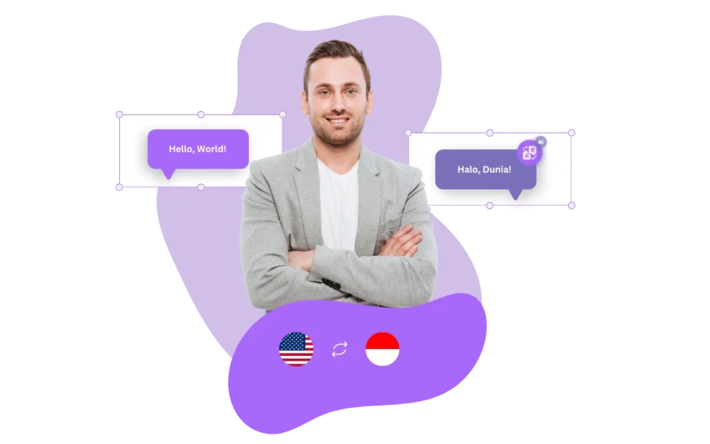 Example of Translate English to Indonesian