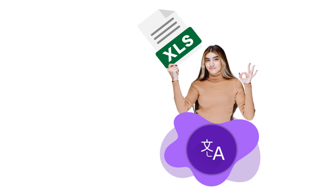 Excel translation with DocTranslator