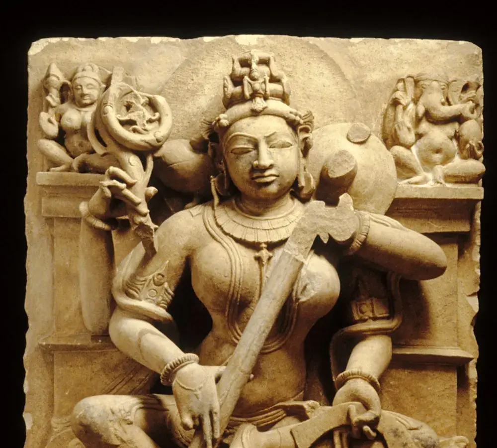 Ancient Buddhist palm-leaf manuscript with Sinhala script representing the 2000-year written tradition of Sri Lanka